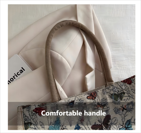 女性用の大容量キャンバストートバッグ Large-capacity canvas tote bag for ladies