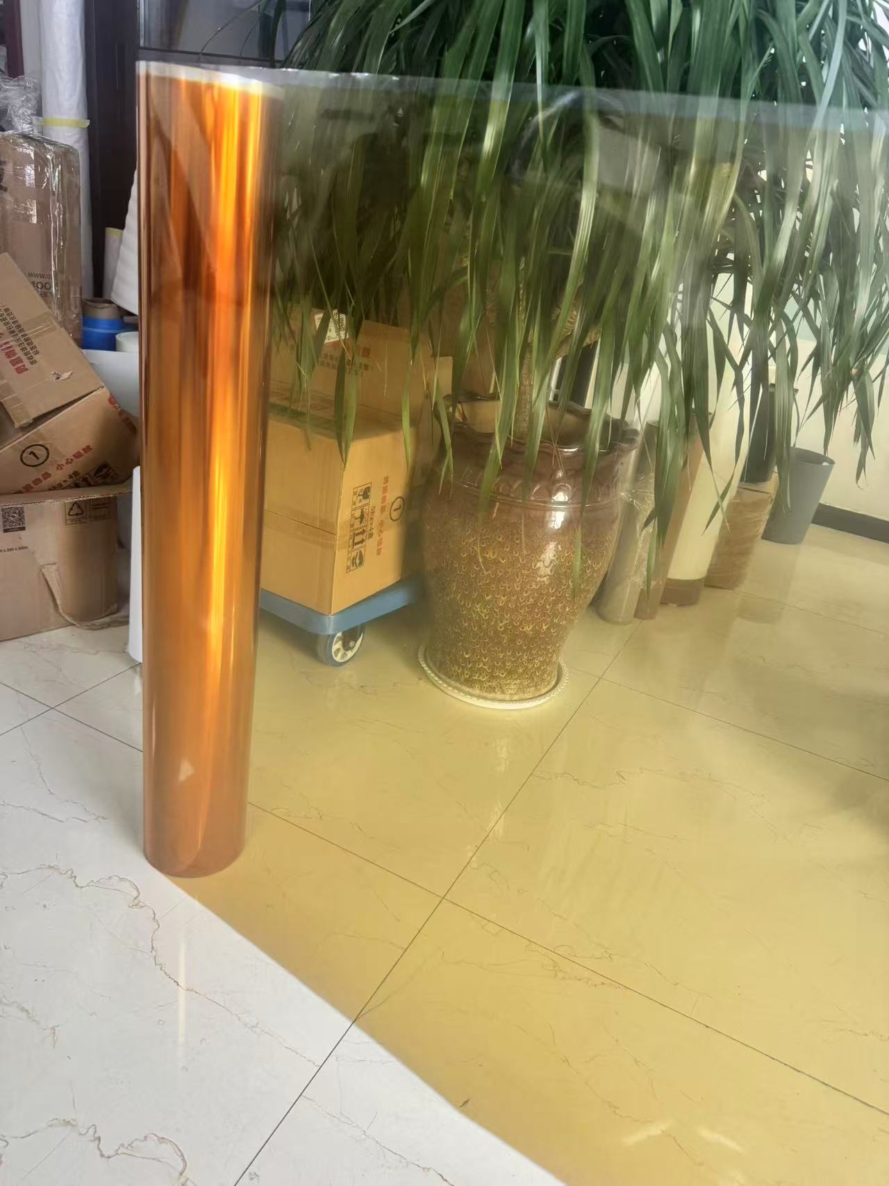 PVC film blister packaging