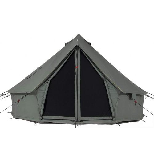 Tent à cloche de toile de luxe respirante - avec Jack de poêle