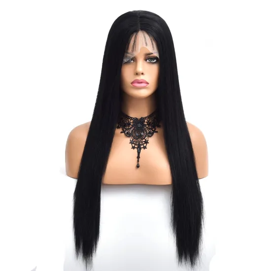 Factory Supplier Selling Natural Hair 13x4 lace Wigs For Women Peruvian Glueless Natural silky Straight Human Hair Wigs In Stock