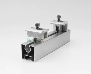 Schletter Solar Panel Mounting System: Quick 40x40mm Installation Solution for Efficient Setup