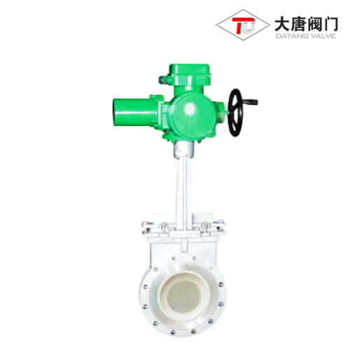 صمام بوابة سكين الملاط السيراميكي الكهربائي