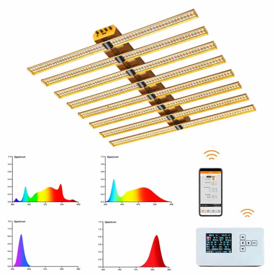 7Magic 900W-1000W Samsun 281b 4 Channel Spectrum Dimmable Greenhouse Horticulture Hydroponic LED Grow Light Bar