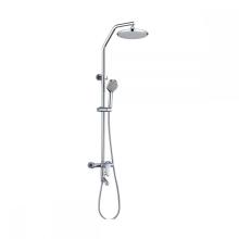 Wall Mounted Single Handle Brass Bathroom Shower Set