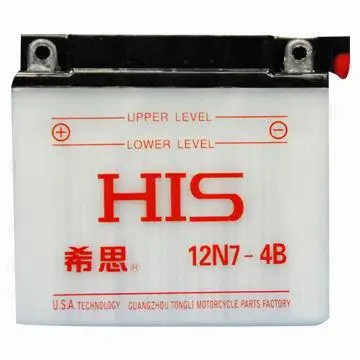 Motorcycle battery, wet- and dry-charged MF and GEL types