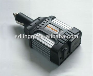 220kw 3 phase inverter 100W dc to ac car solarpower inverter with USB charger PC8-100U