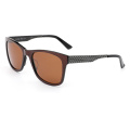 Brown Carbon Fiber Sunglasses