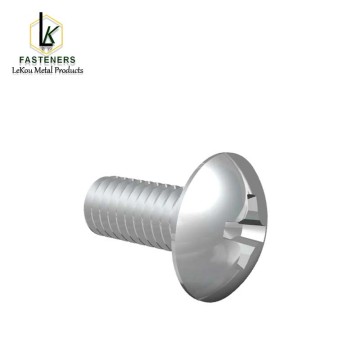 Машынныя шрубы з крыжападобнай галоўкай з нержавеючай сталі