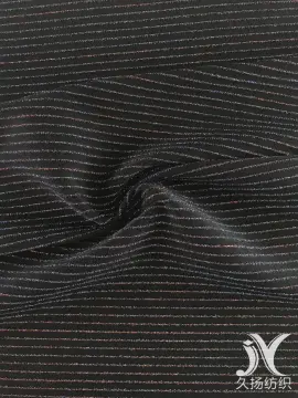 Colorful Metallic Stripe Jersey Knit