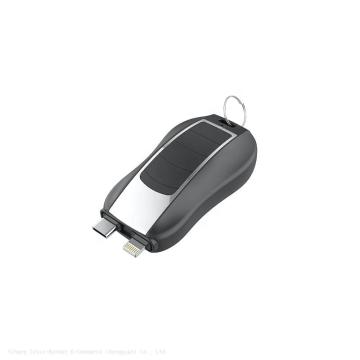 Καυτή πώληση 1200mah OEM/ODM Keychain Power Bank για iPhone και τύπο C