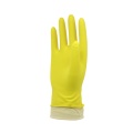 Unlied natural yellow rubber latex household cleaning kitchen gloves