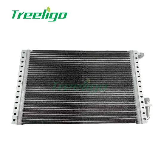 Universal Auto Air Cooled Parallel Flow Condenser for Trucks and Cars