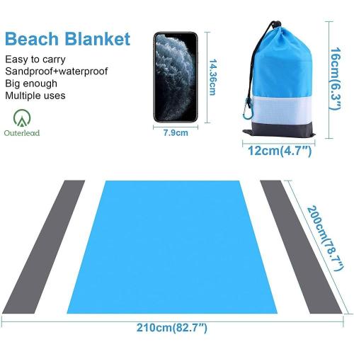 Best Warm Camping Blankets Large Sand Free Beach Mat Picnic Blanket Factory