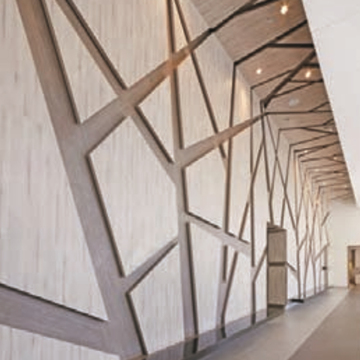 Sleek Aluminum Honeycomb Panels Enhance Modern Interiors