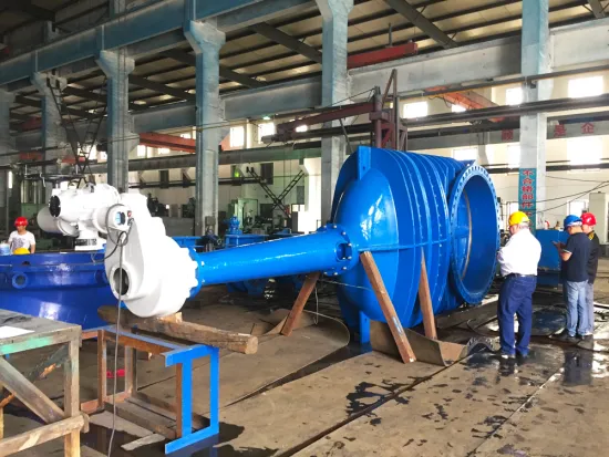 BS5163 DN2000 Ductile Iron Metal Seat Gate Valve