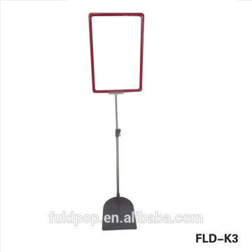 Hot sale advertising poster ABS A3,A4,A5 pop up display stand