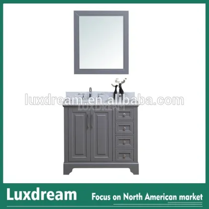 High Quality American Standard Soild Wood Bathroom Vanity