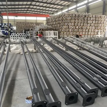 Galvanized Steel Light Pole Post