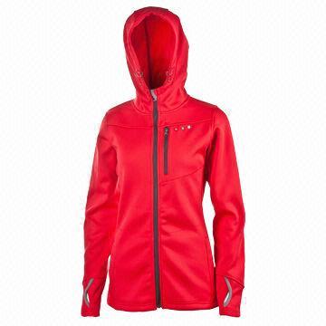 Women's Soft Shell/Sports/Outdoor/Wear/Winter Jacket with Waterproof Zipper
