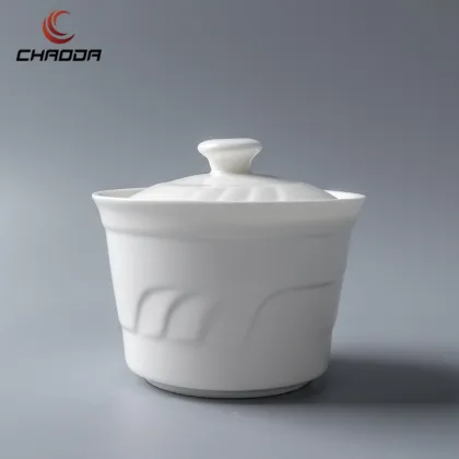 CHAODA Japanese Ceramic Stew Pot for Hotel Dinnerware