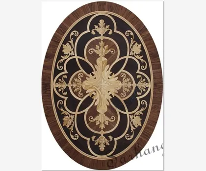 Royal wood inlay flooring/Multilayer engineered parquet flooring/Solid wood parquet flooring