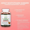 Gummies multivitamines de santé osseuse adulte