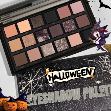 High-Quality Multichrome Pigmented Eyeshadow Palette with Custom Logo