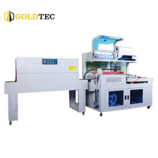 Fully Automatic Shrink Packaging Machine: Wrapper, L Bar Sealer, and Shrink Tunnel