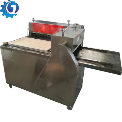 Square Cake Cutting Machine - Pastries Cubes Cutter Machine