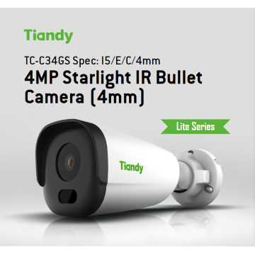 Telecamera IP IR Super Starlight 4MP TC-C34GS