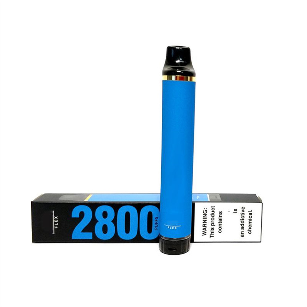 عالي الجودة نفخة فليكس 2800puffs vape pen device