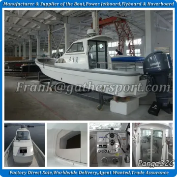 Gather 9.6m frp fishing cabin boat