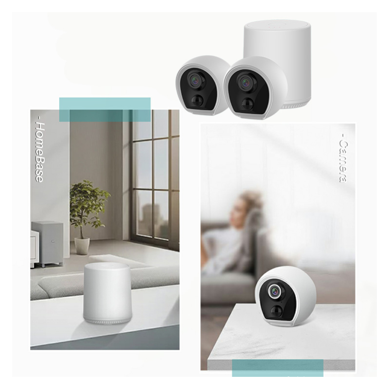 تصميم جديد لأطقم كاميرا Samrt Home Wifi Security