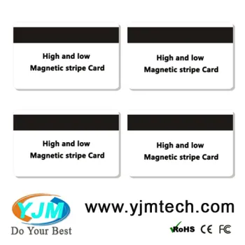 Standard PVC Magnetic Strip Cards