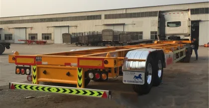 2023 Skeleton Semi-Trailer 40 Feet Container Semi-Trailer