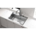 33inch PVD Nwa Luxury Single Bowl Kitchen Lavabo