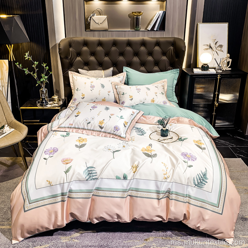 Saiz King Murah Bedsheets Duvet Cover Bedding Set