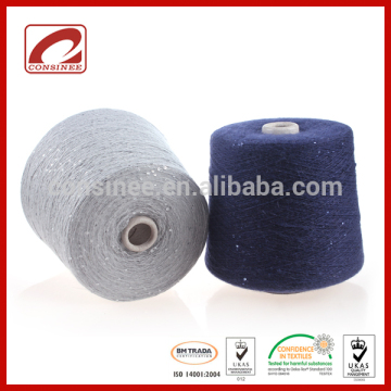Superfine alpaca knitting sequin yarn
