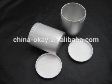 2015 hot sell 16oz wholesale envases aluminium silver jar in stock
