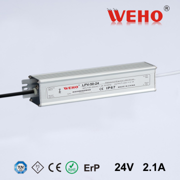 WEHO LPV-50-24 50w 24v led driver led waterproof power supply