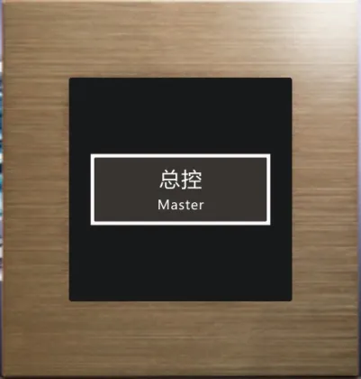 Smart hotel switch button dry contact switch