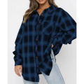 Womens Button Down Flanellhemden