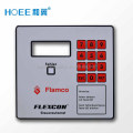 Gradient color membrane keypad front panel