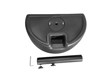 Durable Black Base for Half Moon Outdoor Umbrella