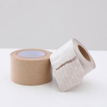 Rewetting Kraft Paper Tape with String
