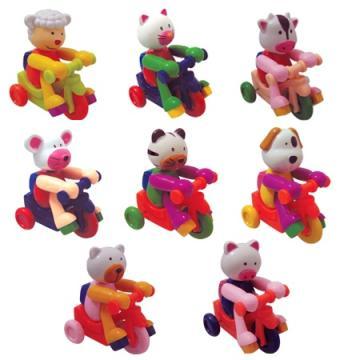 Wind-Up Mini Pedicabs