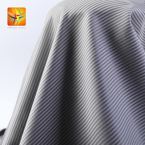 fashion kain polyester stripe lining
