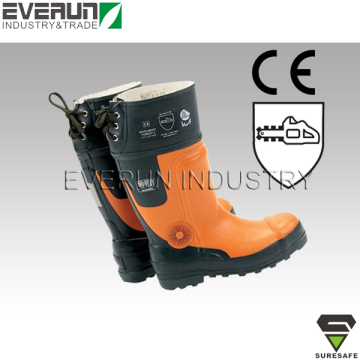 ER8401 CE EN ISO 17249 Loggers boots Cut resistant boots Chainsaw boots