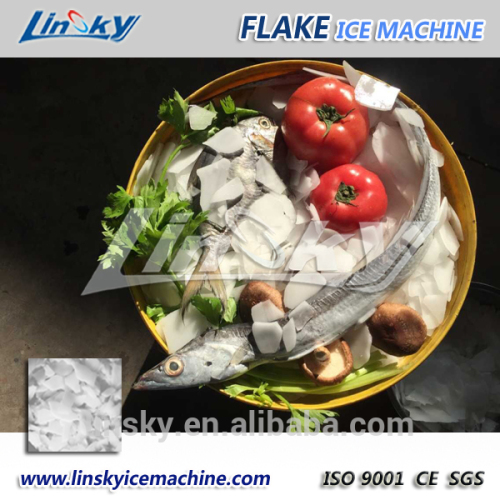 2015 New Type All-in-one for Seafood, Meat Processing Flake Ice Maker