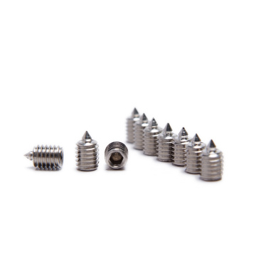 non-standard hex socket set screw with cone point